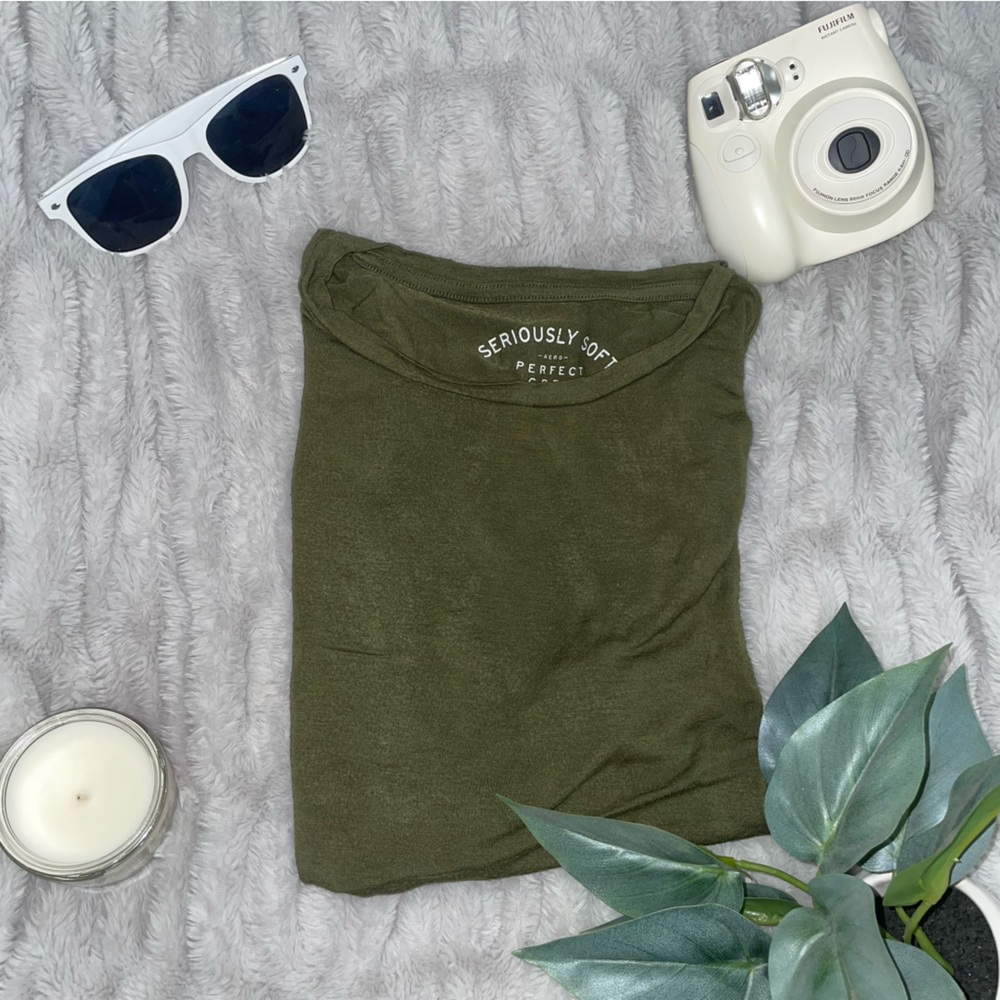 Green Long Sleeve Tee
